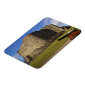 スコットランド，アルギルとブートのダンスタフ城 マグネット (左側)