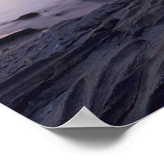 スコットランド,アルギル,キンタイアのロッキーコースト ポスター (角)