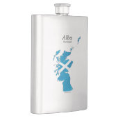 スコットランド/アルバの手絵を描図スコティランドゲール フラスク (右)