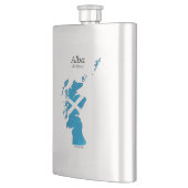 スコットランド/アルバの手絵を描図スコティランドゲール フラスク (左)