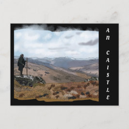 スコットランド、アンカイステルのハイランダー ポストカード