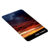 スコットランド，イスレー島の夕日 マグネット (右側)