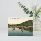 スコットランド、インヴァリー城と橋 ポストカード (スタンド正面)