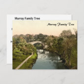 スコットランド、エイルシャー、オールド・ブリグ・オドン ポストカード (正面/裏面)