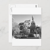 スコットランド，エジンバラ城 ポストカード (正面/裏面)