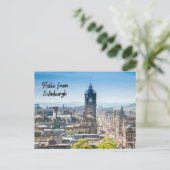 スコットランド、エディンバラからこんにちは ポストカード (スタンド正面)