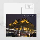 スコットランド，エディンバラ ポストカード (正面/裏面)