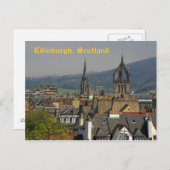 スコットランド,エディンバラ ポストカード (正面/裏面)