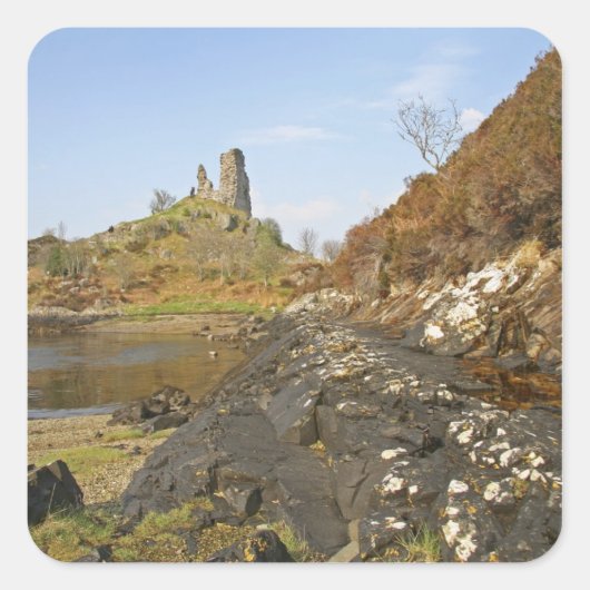 スコットランド、キリーキン。古代の遺跡 スクエアシール (正面)