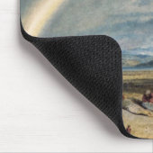 スコットランド:キルチャーン城、クルチャン・ベン山脈 マウスパッド (コーナー)