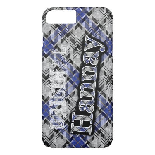 スコットランド クラン・ハンネイのタータン Case-Mate iPhoneケース (裏面)