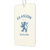 スコットランド，グラスゴー カーエアーフレッシュナー (左)