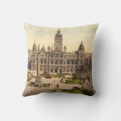 スコットランド，グラスゴー，ジョージ・スクエア クッション (裏面)