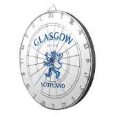 スコットランド，グラスゴー ダーツボード (正面右)