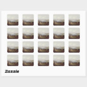 スコットランド,グリーンロックの表示 スクエアシール (シート)