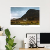 スコットランド，グレンコー ポスター (ホームオフィス)