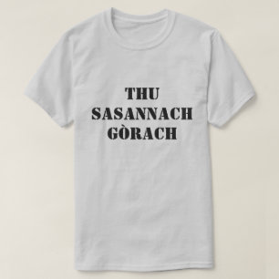 スコットランド·ゲール語の英国人の愚か者 Tシャツ
