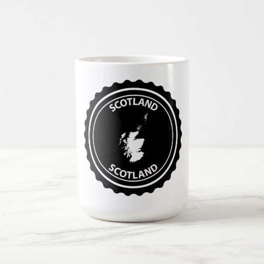 スコットランド コーヒーマグカップ (中央)