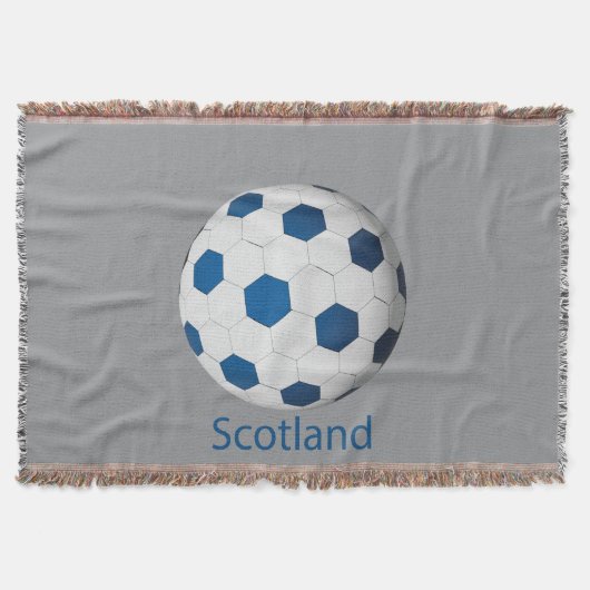 スコットランド サッカー スローブランケット (正面)