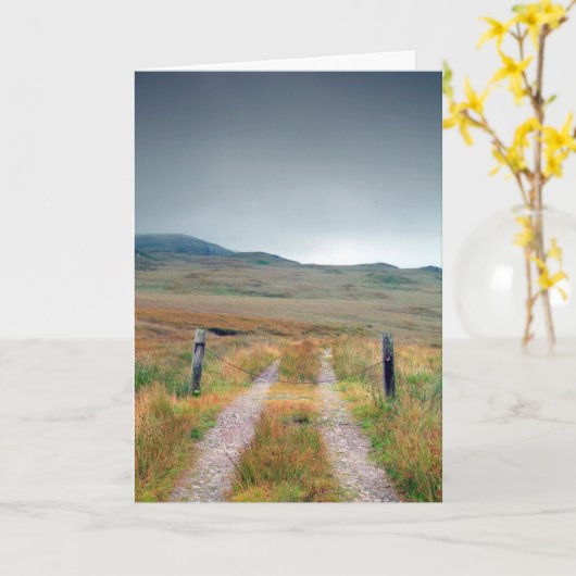 スコットランド・ジュラ島 カード (黄色い花)