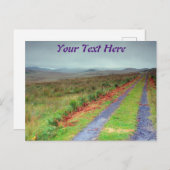 スコットランド、ジュラ海峡の島 ポストカード (正面/裏面)