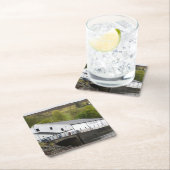 スコットランド·スカイのタリスカー·ウィスキー蒸溜所 スクエアペーパーコースター (インサイチュ)