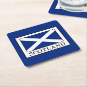 スコットランド スクエアペーパーコースター (アングル)