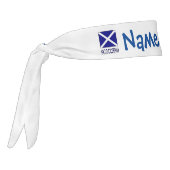 スコットランド スコッチ フラグ 青 カスタマイズ タイヘッドバンド (回転270)