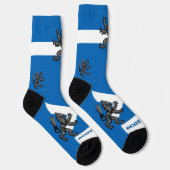 スコットランド，スコットランド，横行する愛国心 ソックス (右)