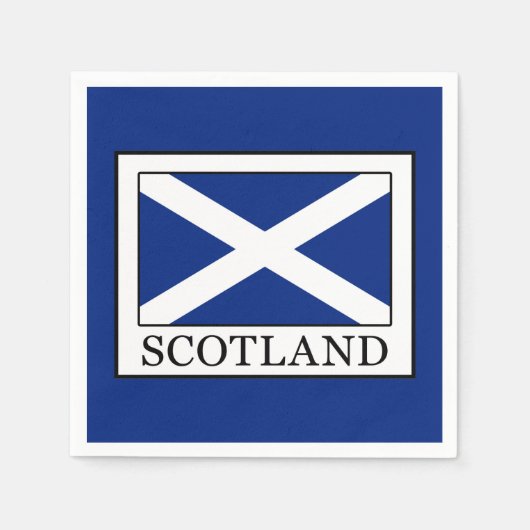 スコットランド スタンダードカクテルナプキン (正面)