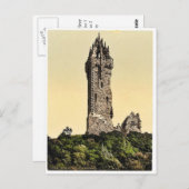 スコットランド、スターリングのウォーレス像Ⅰ クラシック写真 ポストカード (正面/裏面)