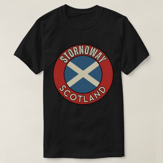 スコットランド ストーノウェイ Tシャツ (デザイン正面)