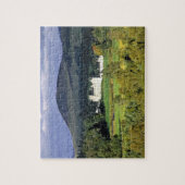 スコットランド、タイサイド、ブレア城。エメラルドで ジグソーパズル (縦)