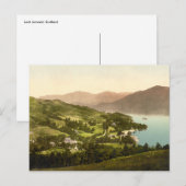 スコットランド、ダンバートン、ロッホロモンド ポストカード (正面/裏面)