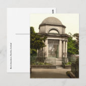 スコットランド、ダンフリットのバーンズ廟 ポストカード (正面/裏面)