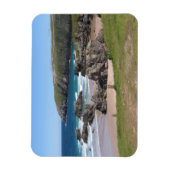 スコットランド、デュネス・サンゴベイ マグネット (縦)