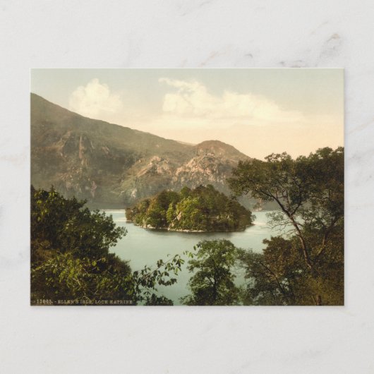 スコットランド、トロサックス、ローチ・カトリン ポストカード (正面)