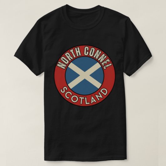 スコットランド ノースコネル Tシャツ (デザイン正面)