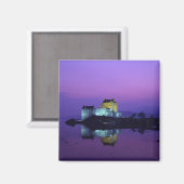 スコットランド、ハイランズ、アイレアン・ドナン城 マグネット (正面/裏面)