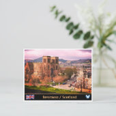 スコットランド・ハイランズ・キャピタルのインヴァネス&カテドラル ポストカード (スタンド正面)