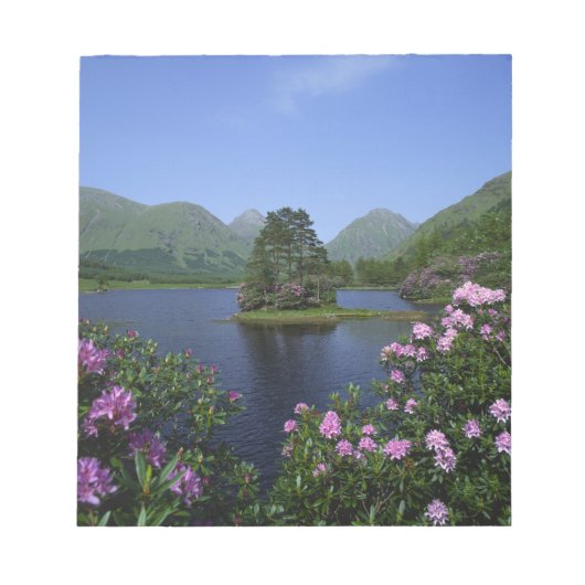 スコットランド,ハイランズ,グレンイティブ ノートパッド (正面)