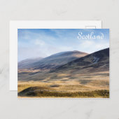 スコットランド – ハイランド山脈 ポストカード (正面/裏面)