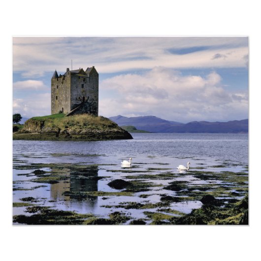 スコットランド、ハイランド、ウェスター・ロス、ストーカー フォトプリント            (正面)