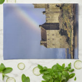 スコットランド、ハイランド、西ロス、アイレンドナン キッチンタオル (折り畳み)