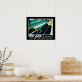 スコットランド・バイ・ザ・ナイト・スコットランド ポスター (キッチン)