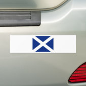 スコットランド バンパーステッカー (車上)