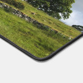 スコットランド、ビュート島の風光明媚なカントリーサイドビュー デスクマット (コーナー)