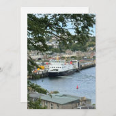 スコットランド・ビュート島ロセサイのカルマックフェリー シーズンカード (正面/裏面)