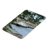 スコットランド・ビュート島ロセサイのカルマックフェリー マグネット (左側)