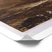 スコットランド、ピート・ボグ、ジョージ・クリントが刻んだ(1770) ポスター (角)